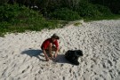 Nick Cleaning Beach, Similan Islands